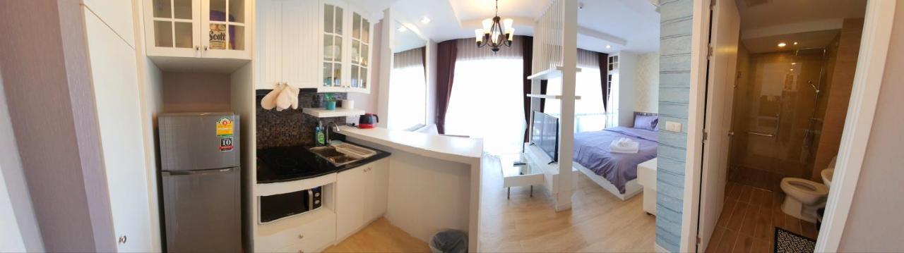 Cozy Near Beach 200M With Toproof Pool At Patio Bangsaen Екстериор снимка