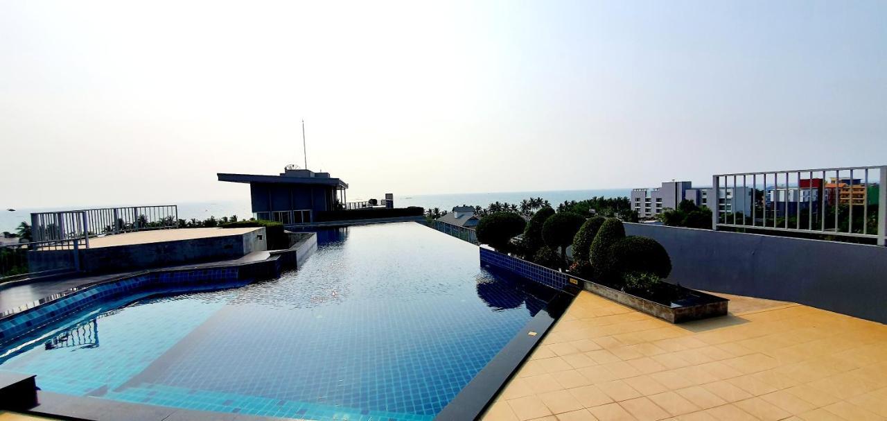 Cozy Near Beach 200M With Toproof Pool At Patio Bangsaen Екстериор снимка