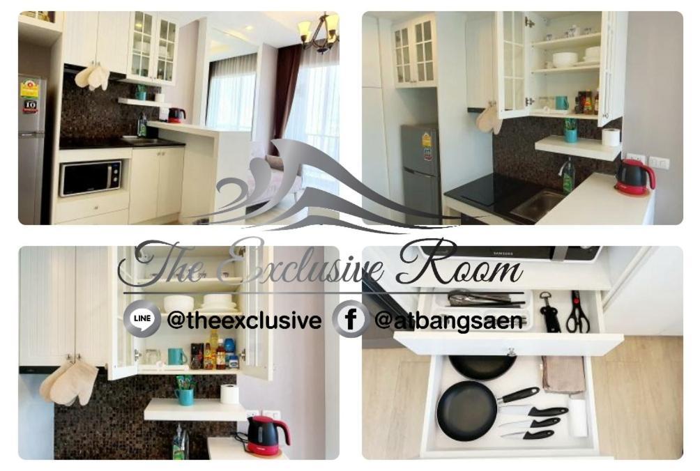 Cozy Near Beach 200M With Toproof Pool At Patio Bangsaen Екстериор снимка